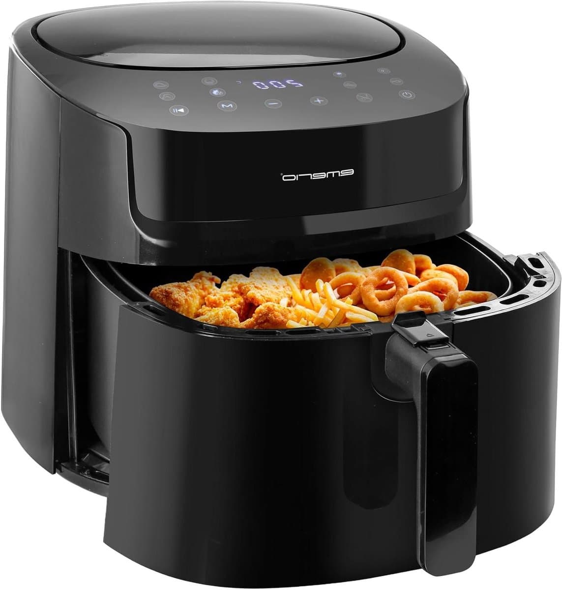 Digitale Heteluchtfriteuse - Grote Airfryer - Gezond Frituren - 8 Programma's - 72 Liter - Zwart — afbeelding 1