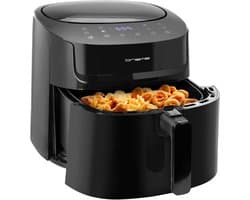 Digitale Heteluchtfriteuse - Grote Airfryer - Gezond Frituren - 8 Programma's - 72 Liter - Zwart