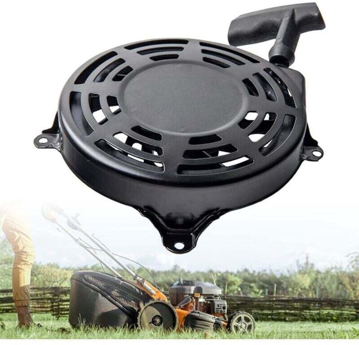 Kabelstarters voor Geschikt voor Briggs & Stratton 497680 498144, en handmatige starters voor Geschikt voor grasmaaiers. — afbeelding 1