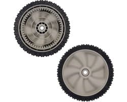 Byshayne- Grasmaaierwiel 8" - 2 Stuks - Compatibel met Craftsman/Huskee/Troy Bilt - Vervangend Wiel - Geschikt voor diverse modellen - Schokbestendig - Maaiwiel