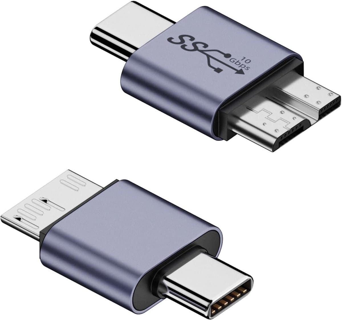 Dailygoods - USB C naar Micro B Adapter voor Externe Harde Schijf — afbeelding 1