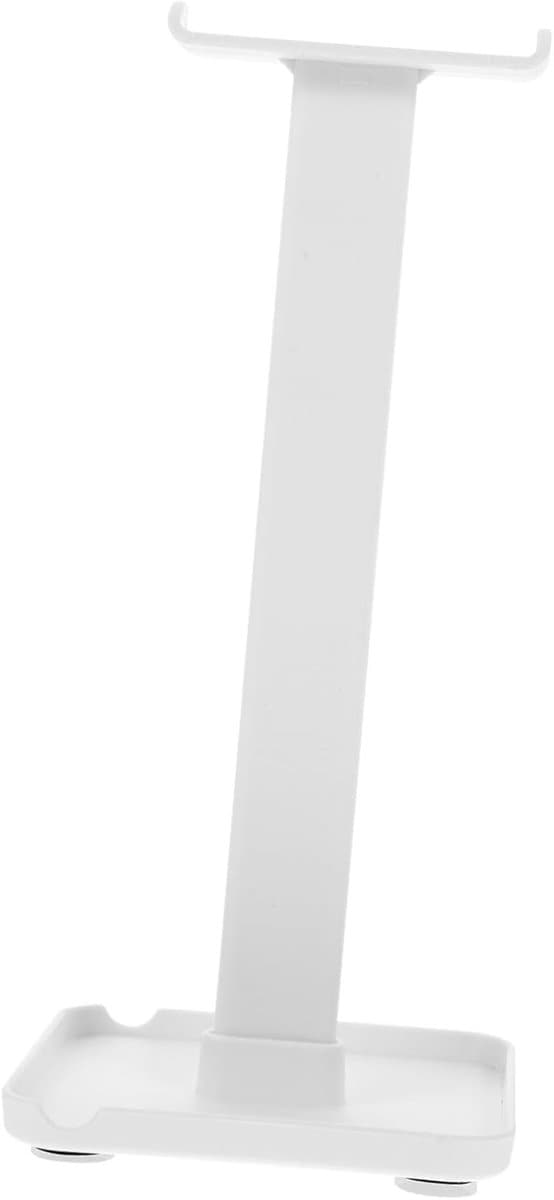 Headsethouder Bureau - Hoofdtelefoonstandaard - Opbergen Display - Afneembaar Flexibel - 22.8 x 10.3 cm - Wit — afbeelding 1