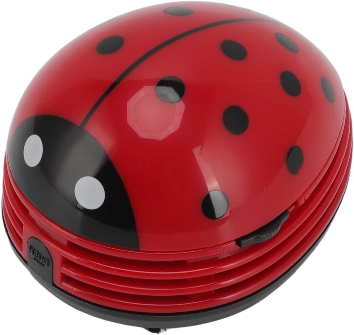 Mini Stofzuiger - Desktop Reiniger - Bureau Opruimen - Roterend Ontwerp - Compact Formaat - Rood — afbeelding 1