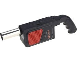 aladdien - Portable Electric Fan - Ventilator - Compact en Draagbaar - Buiten koken - Grill Accessoire - Perfect voor Kamperen