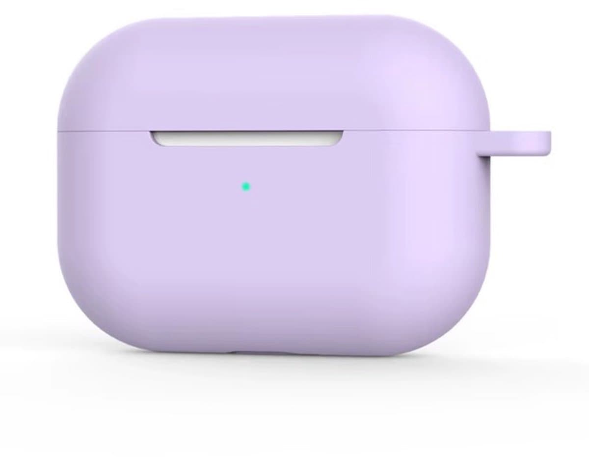 Go Go Gadget - Siliconen hoesje - Geschikt voor Apple AirPods 4 - Lila - Licht Paars — afbeelding 1