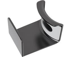 Wandhouder Hoofdtelefoon - Hoofdtelefoonhaak - Ruimte Optimaliseren - Zelfklevende Montage - 7.6 x 6.5 x 5.5 cm - Zwart