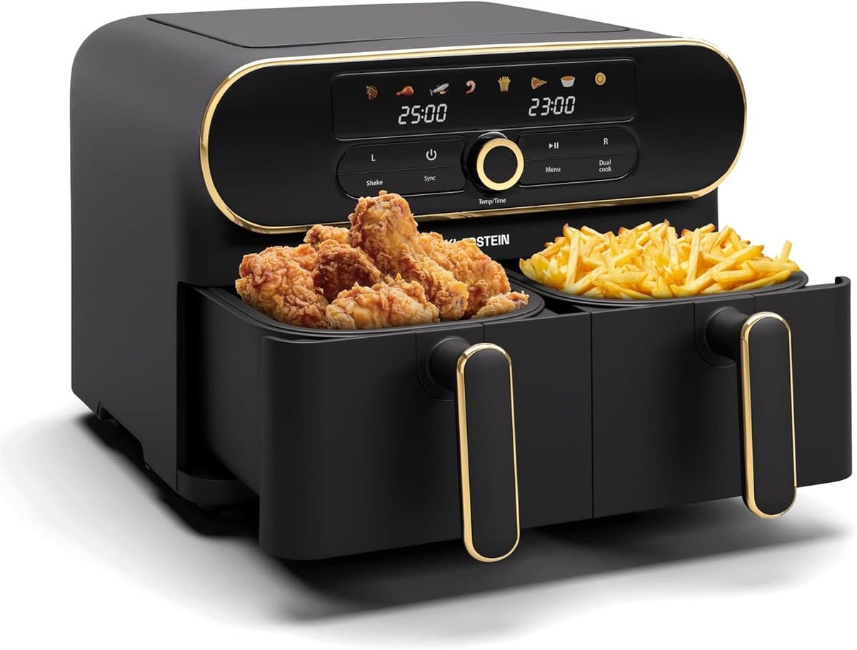 Airfryer XXL - Dubbele Mand Airfryer - kookmand — afbeelding 1