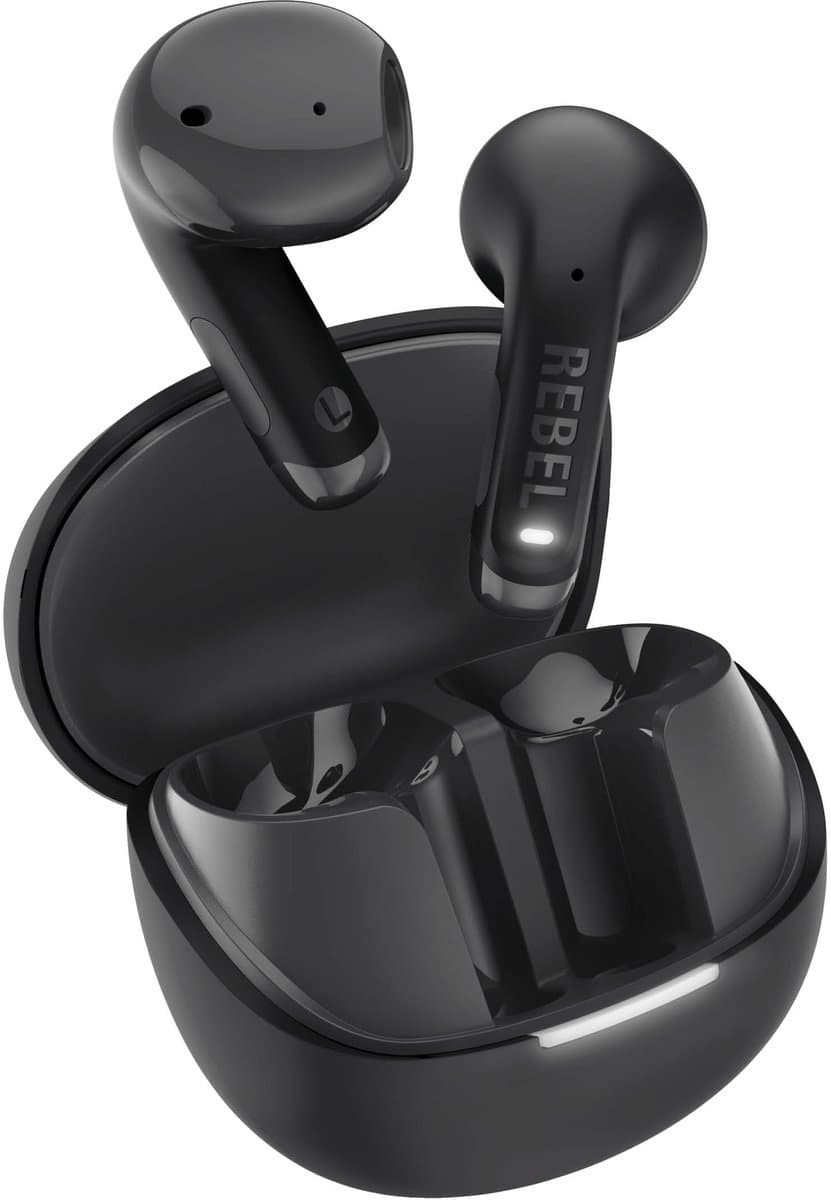 FRESH 'N REBEL Twins Core 2 3TW1202RSG In-ear Draadloze oordopjes Zwart — afbeelding 1