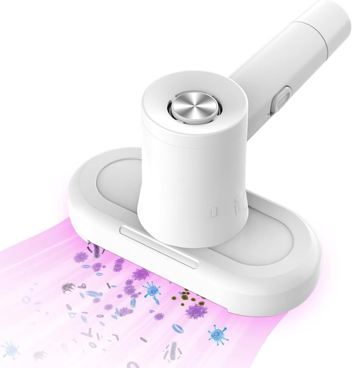 Matrasreiniger en Mijtzuiger met UV-licht – HEPA Stoffilter, Mini Handstofzuiger voor Matrassen, Bedden en Banken — afbeelding 1