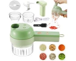 Groentesnijder Electrisch - Groentensnijder Electrisch - Groentesnijder Machine - Elektrische Groentesnijder - Foodprocessor - Uiensnijder