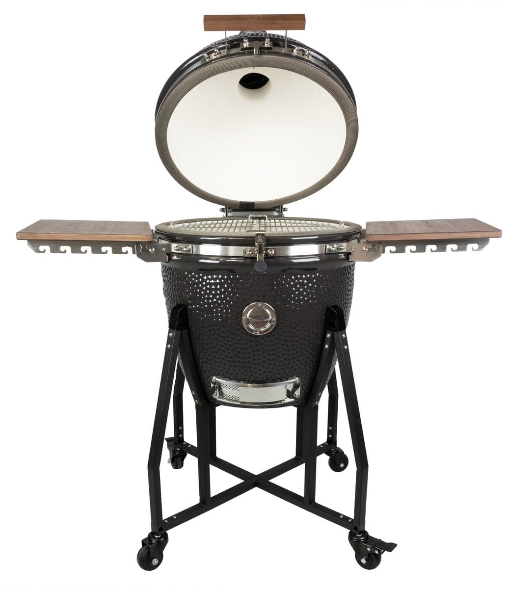 Grizzly Grills Kamado Elite Large - Barbecue - ø46cm / ø18inch - Zwart - Compleet — afbeelding 1