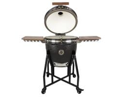 Grizzly Grills Kamado Elite Large - Barbecue - ø46cm / ø18inch - Zwart - Compleet