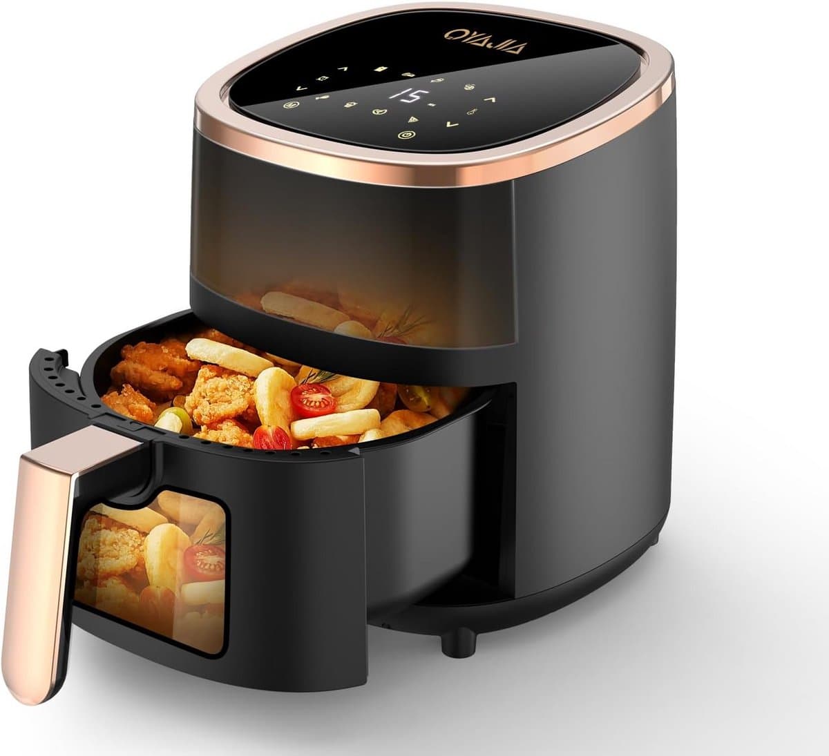 Compacte Heteluchtfriteuse met Kijkvenster en Touch-Controls — afbeelding 1