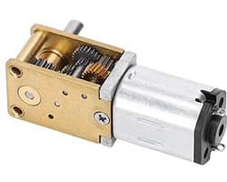 Mini Metalen Tandwielmotor DC 12V voor Elektrische Ventilatoren - Hoogrendement Micro Motor