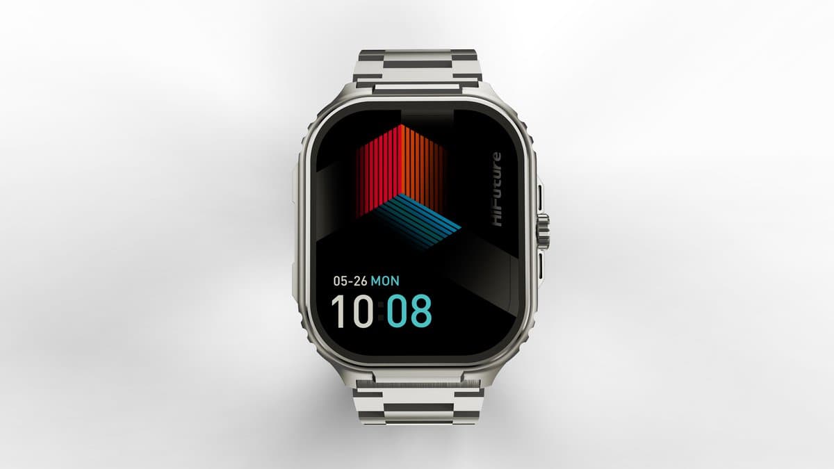 HiFuture Ultra 3 Pro Smartwatch - Zilverkleurig - stof en water dicht - Syntra AI ondersteuning — afbeelding 1