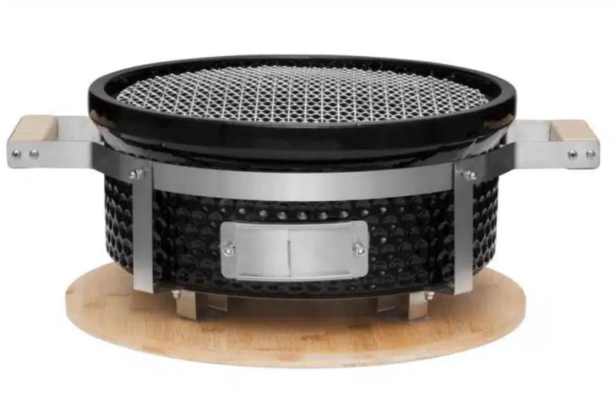 Mustang houtskoolgrill Hibachi | Keramische tafelmodel — afbeelding 1