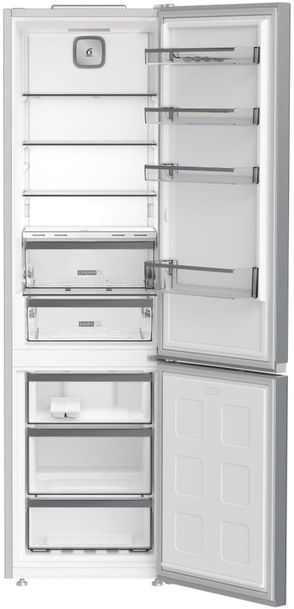 Whirlpool WHK26362XP5E koel-vriescombinatie Vrijstaand 316 l Roestvrijstaal — afbeelding 1