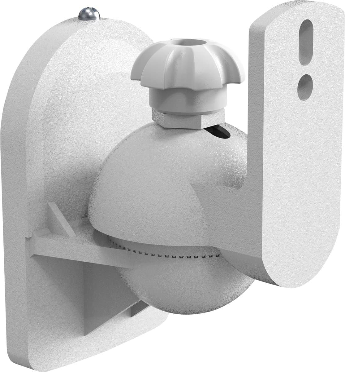 Universele Luidspreker Beugels - Set van 2 - Draai- en kantelbaar - Tot 3,5kg - Wit — afbeelding 1