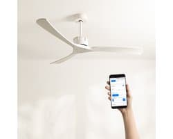 CREATE - Plafondventilator 40W silent XL Ø152 cm - Zomer/Winter Functie - 6 snelheden - Motor DC - Programmable 1-4H - WIND LARGE