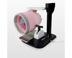 Turbine Bureauventilator - Jet Fan - Frisse Lucht Creëren - Met Spray Functie - 4000 RPM - Rood