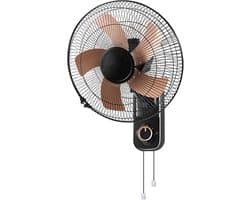 Wandventilator - Luchtkoeler - Ruimte Koelen - Ultrastille Werking - 16 Inch - Wit
