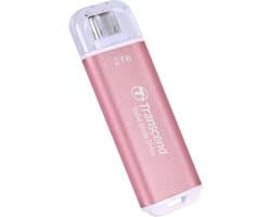 Externe SSD - Draagbare Opslag - Snelle Data Transfer - Compact Lichtgewicht - 2 TB - Roze