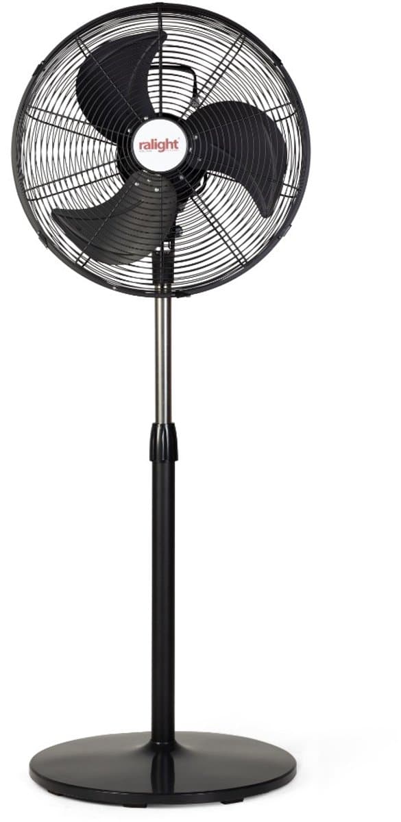 Staande ventilator ø45cm 75W zwart — afbeelding 1