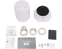 Slimme Radiatorthermostaat - Programmeerbare Thermostaat - Energie Besparen - Afneembare Sensor - M30 x 15 mm - Wit