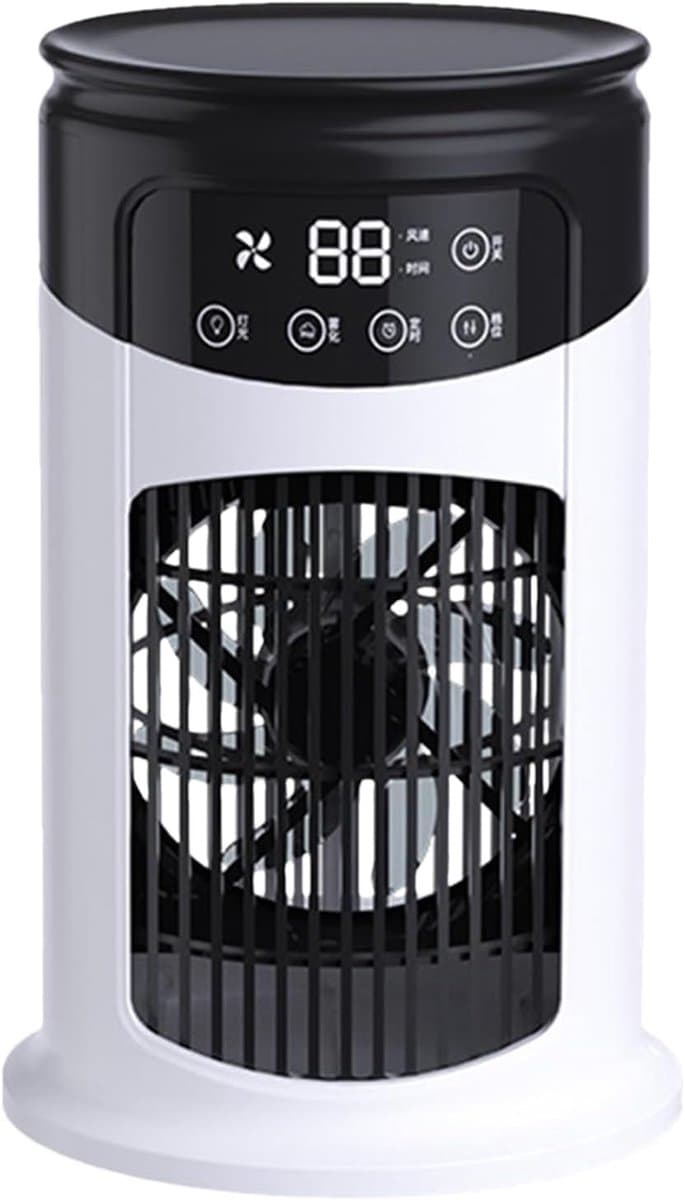 Airco Ventilator - Persoonlijke Koeler - Ruimte Koelen - IJszakfunctie - 12 cm - Uniek — afbeelding 1