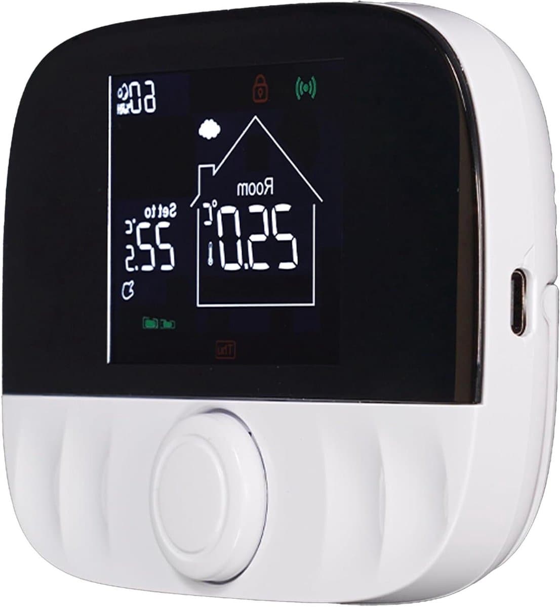 Slimme Thermostaats - Draadloze Regelaar - Comfort Verhoging - App Bediening - 230 V - Wit — afbeelding 1