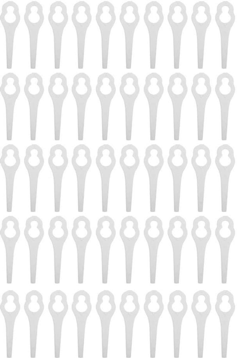 Dailygoods- Maaimessen 50 Stuks - Grasmaaier Mes - Kunststof — afbeelding 1