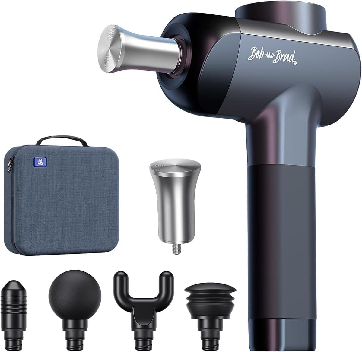 Massagepistool - Metalen - Diepe Weefselmassage - 11 mm Amplitude - Voor Atleten en Fitnessliefhebbers — afbeelding 1