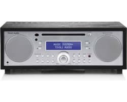 Tivoli Audio - Music System + - Alles-in-een-Hifi-systeem - Zilver/Zwart