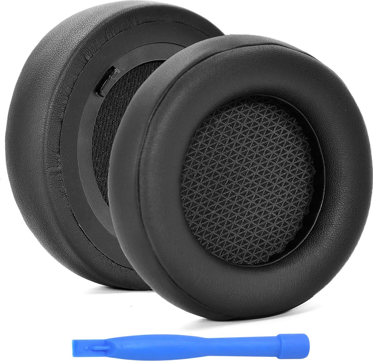MMOBIEL Oorkussens voor Corsair Virtuoso RGB Wireless / RGB Wireless XT / RGB Wireless SE Gaming Hoofdtelefoon - Protein PU Koptelefoon Oorkussens - Hoofdtelefoon Earpads – Zwart — afbeelding 1