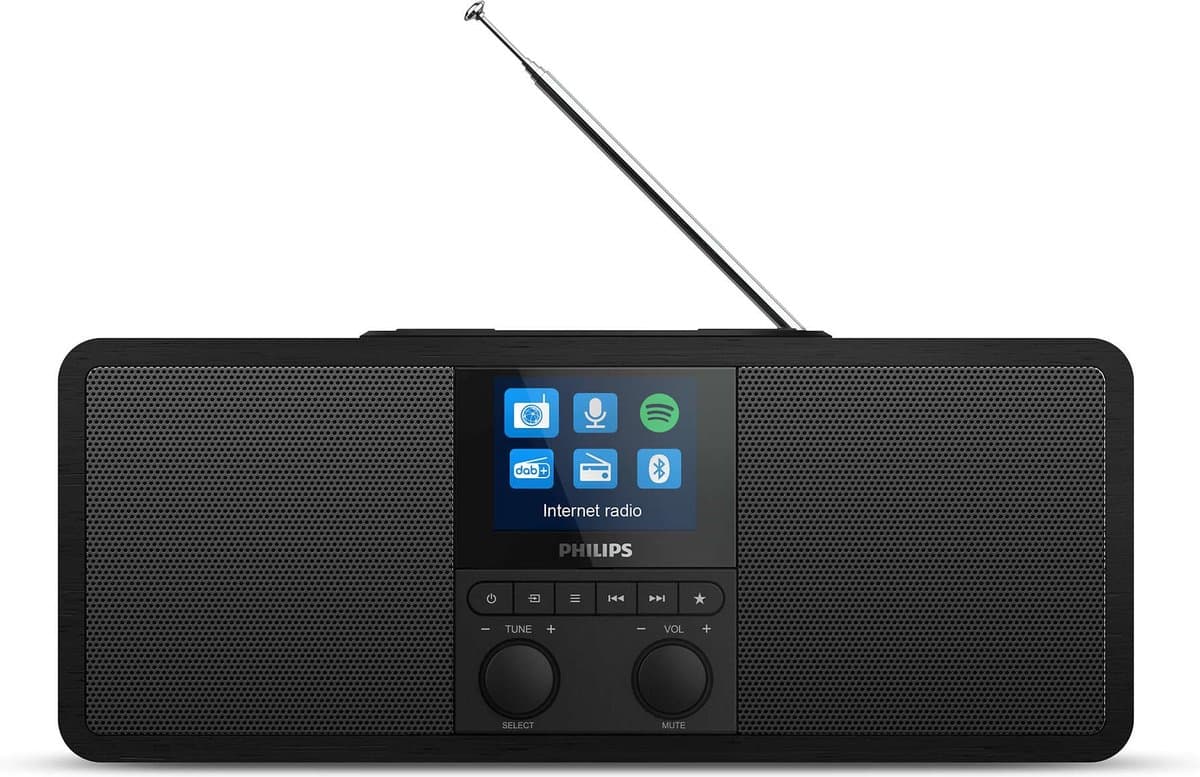 Philips TAR8805 - Digitale internet radio - Zwart — afbeelding 1