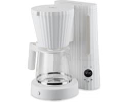 Alessi Plissé - Filter-Koffiezetapparaat - Wit