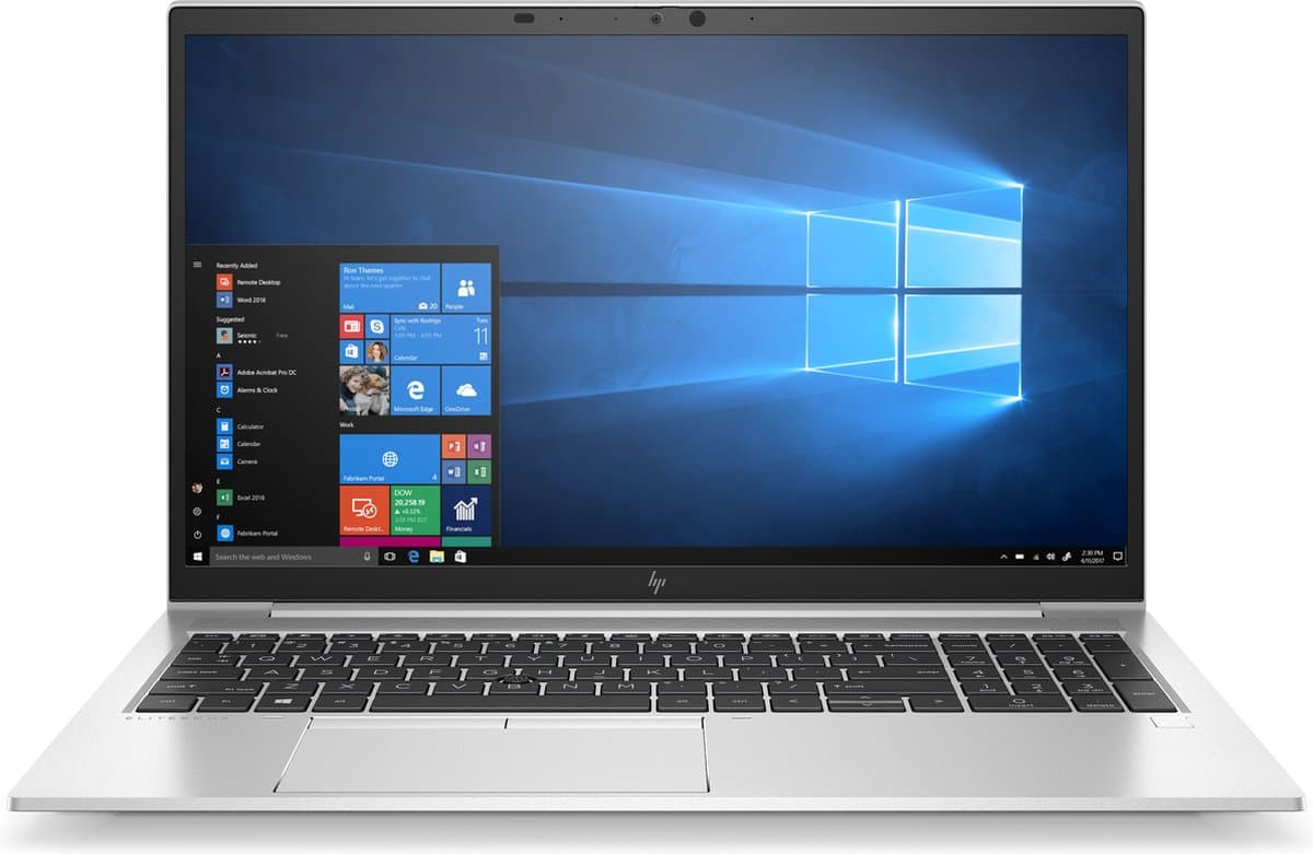 HP EliteBook 850 G7 Intel® Core™ i7 i7-10610U Laptop 39,6 cm (15.6") Full HD 16 GB DDR4-SDRAM 512 GB SSD Wi-Fi 6 (802.11ax) Windows 10 Pro Zilver — afbeelding 1