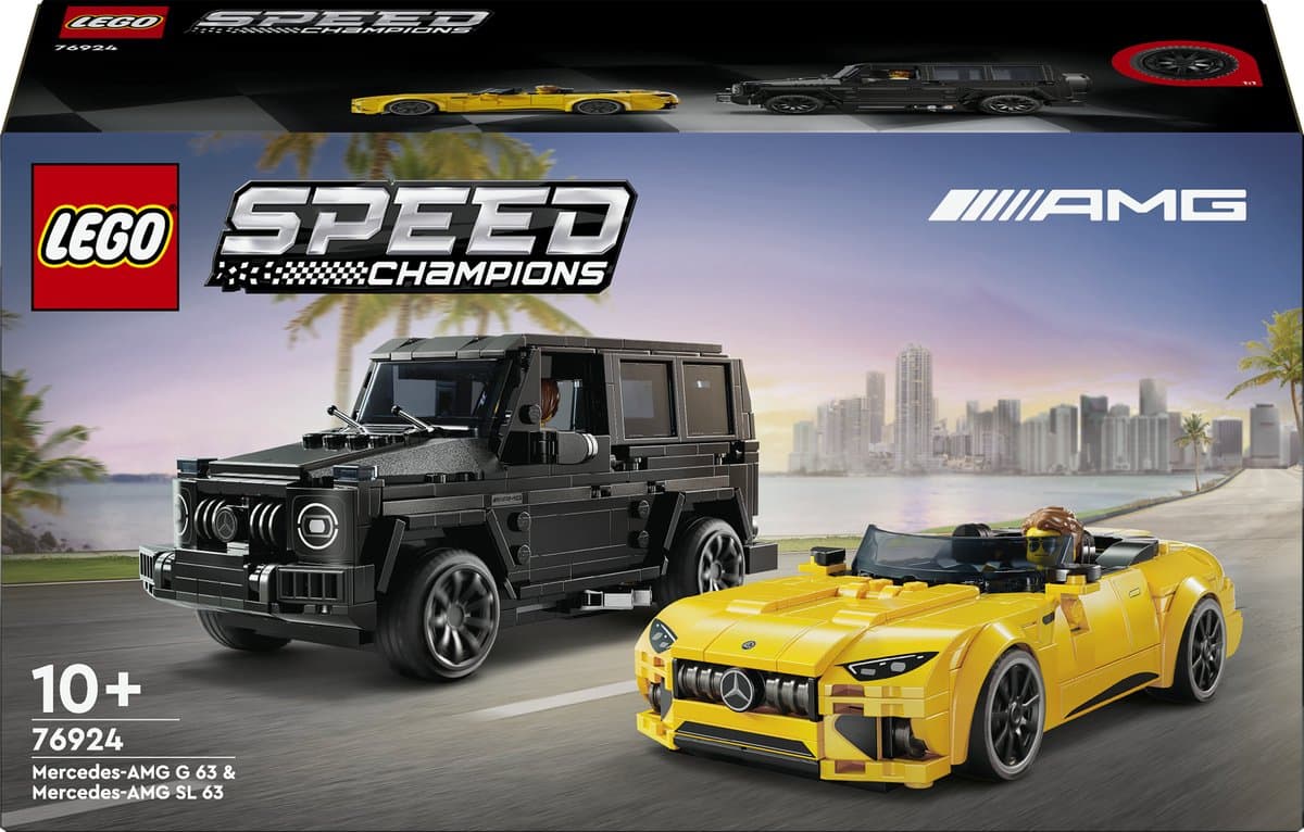 Lego Speed Champions 76924 Mercedes-amg G 63 En Sl Bouwstenen Multicolor — afbeelding 1