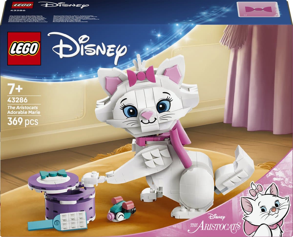 Lego Disney 43286 De Aristokatten: Marie Bouwstenen — afbeelding 1