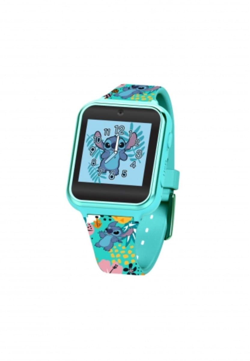 Accutime Kinderhorloge Lilo & Stitch - Smartwatch Kind - Kinderhorloge met Spelletjes - Smartwatch Kinderen - Selfie Camera — afbeelding 1
