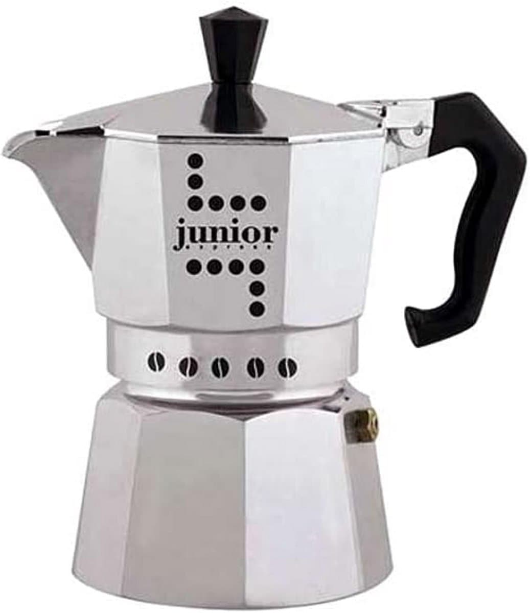 Klassieke aluminium espressomaker voor 2 kopjes — afbeelding 1