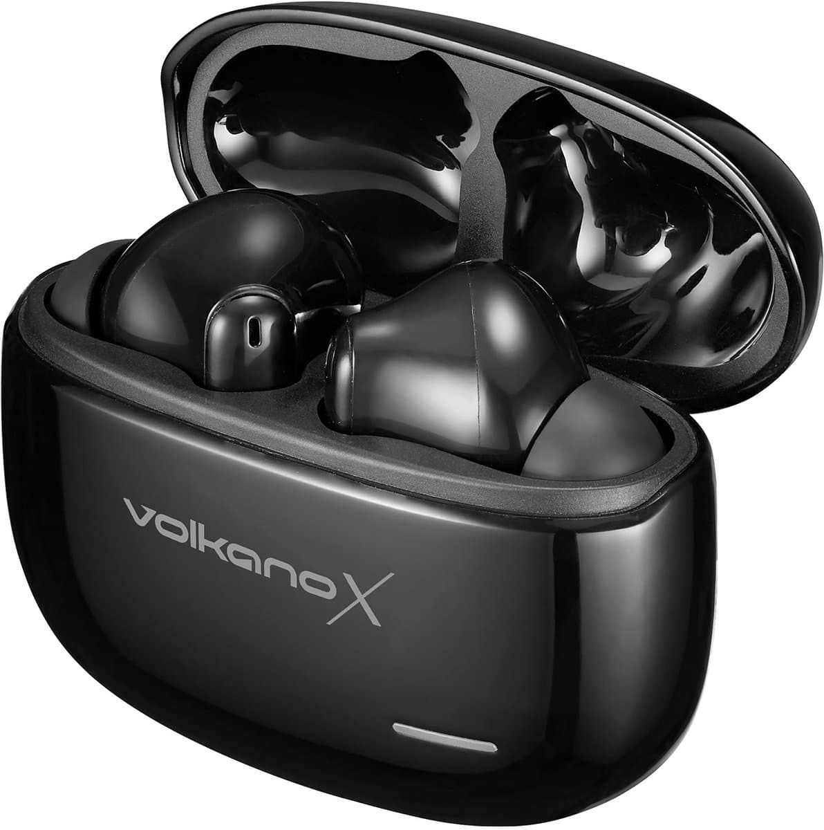 VolkanoX VXT200S Oortjes Draadloos - Draadloze Oordopjes - Active Noise Cancelling - Bluetooth - Waterbestendig - Zwart — afbeelding 1