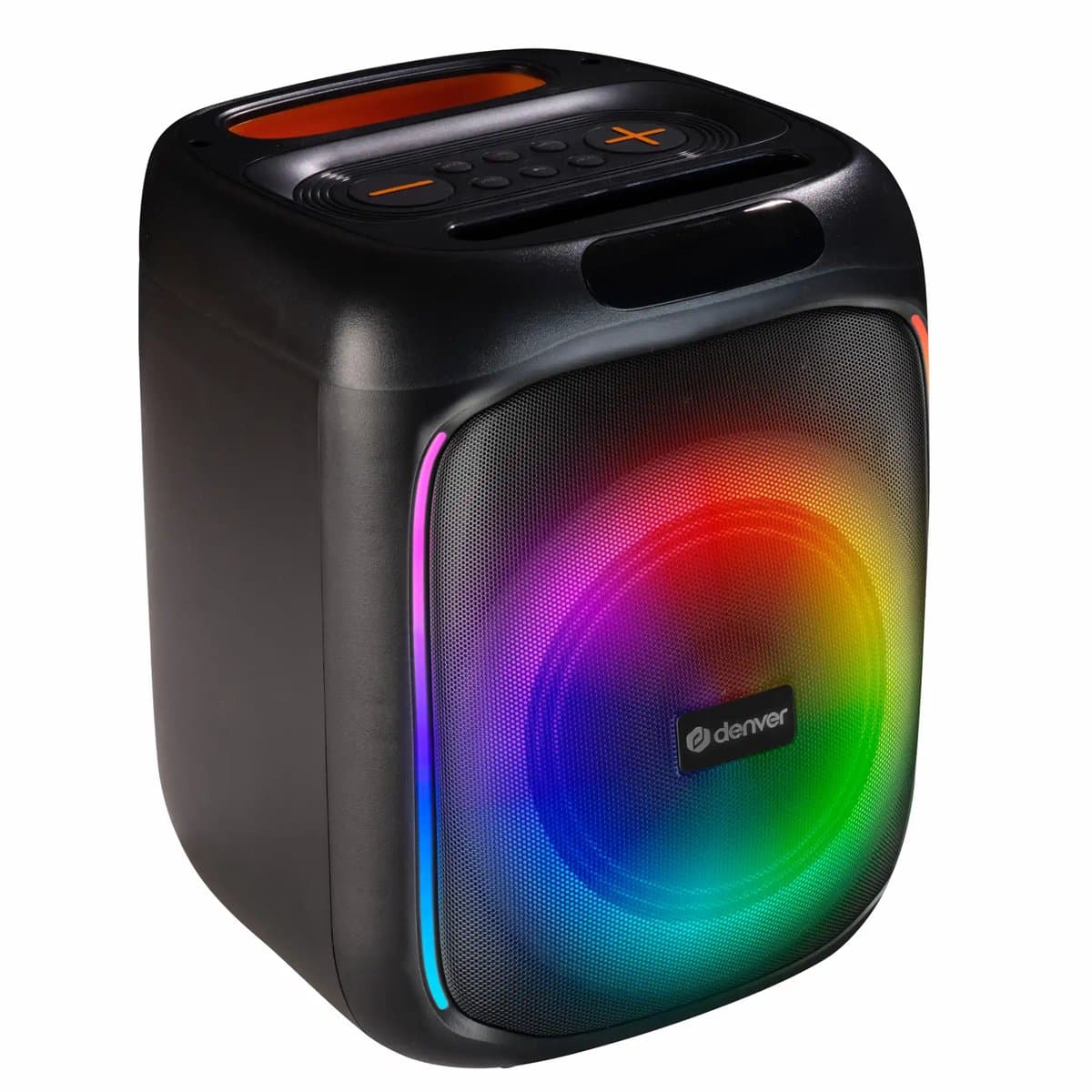 Denver Bluetooth Speaker Party Box - Discolichten - Partybox - Incl. Afstandsbediening - Microfoon Aansluiting - BPS165 — afbeelding 1