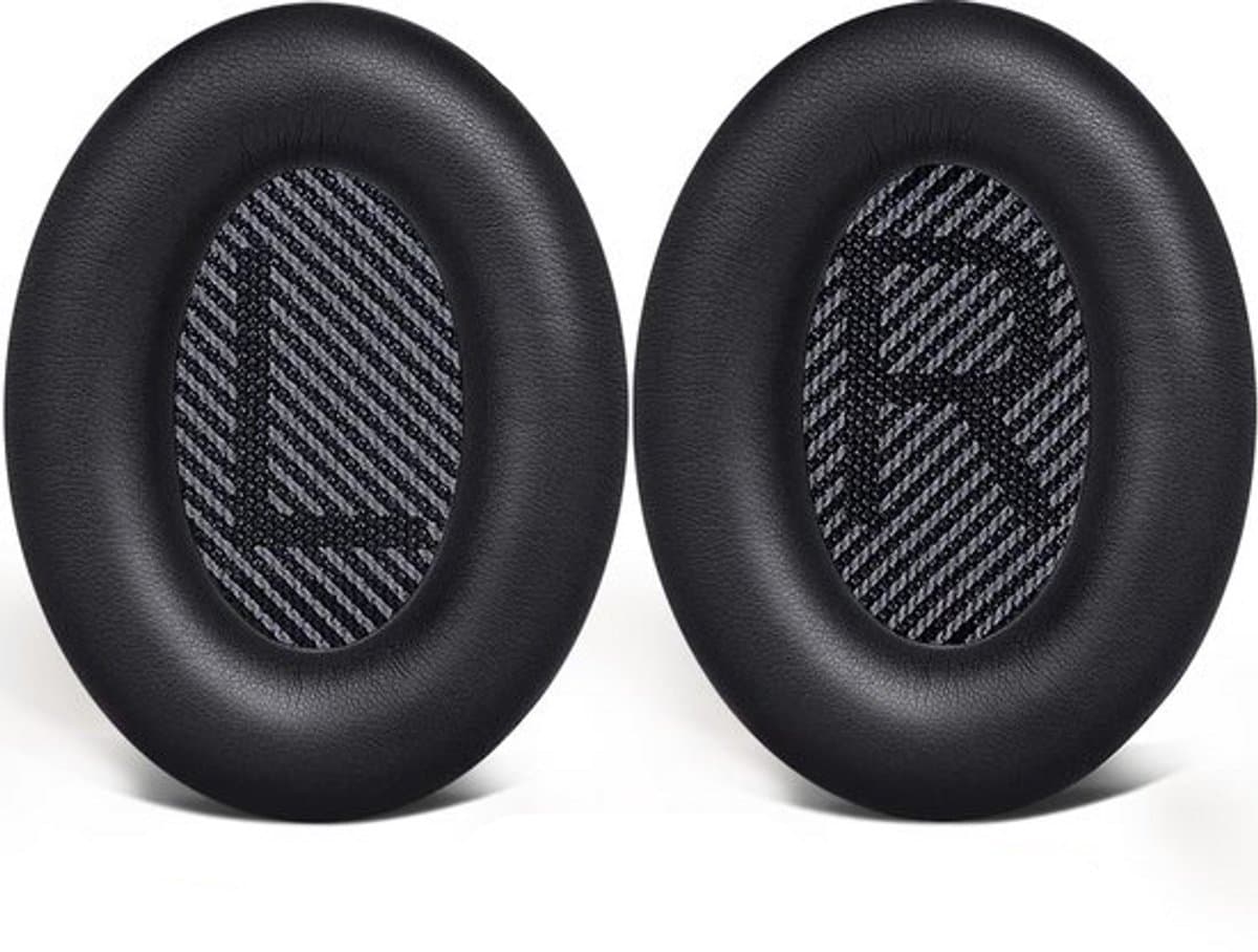 Oorkussens - Geschikt voor Bose QuietComfort QC 35 II - Oorkussen met Reparatieset en Handleiding - Zwart — afbeelding 1