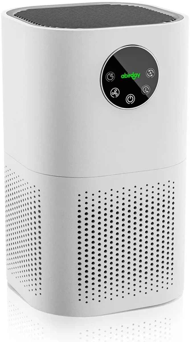 CYRO - HEPA Filter - Luchtreiniger - met Hepa filter - Luchtbevochtiger - Huisallergieën - Huisdierenhaar - Rooklucht - Wit — afbeelding 1