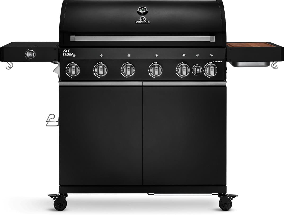 Fat FRED | 6-Brenner Gasgrill Deluxe Black Edition - Series 3 - NL — afbeelding 1