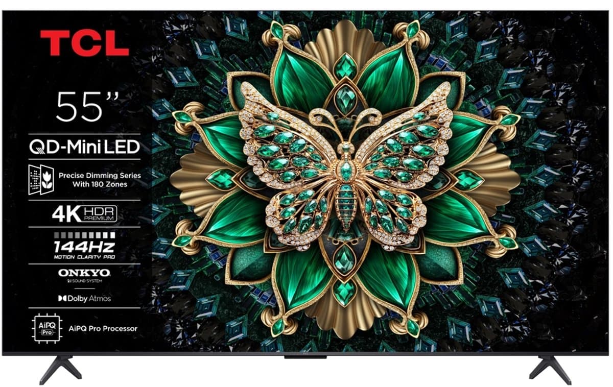 TCL 55MQLED75K - 55 inch - 4K QD-MiniLED - Smart TV — afbeelding 1