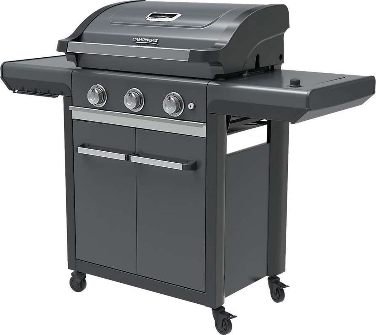 Campingaz 3 Series Premium S Gasbarbecue - buitenkeuken met 3 Branders - Antraciet — afbeelding 1