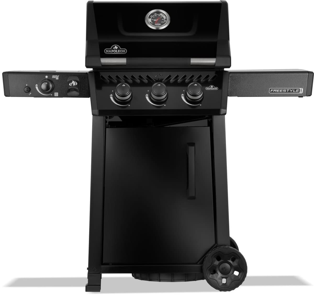 Napoleon Freestyle Pro 365 Zwart – Propaangasgrill met Zijbrander — afbeelding 1