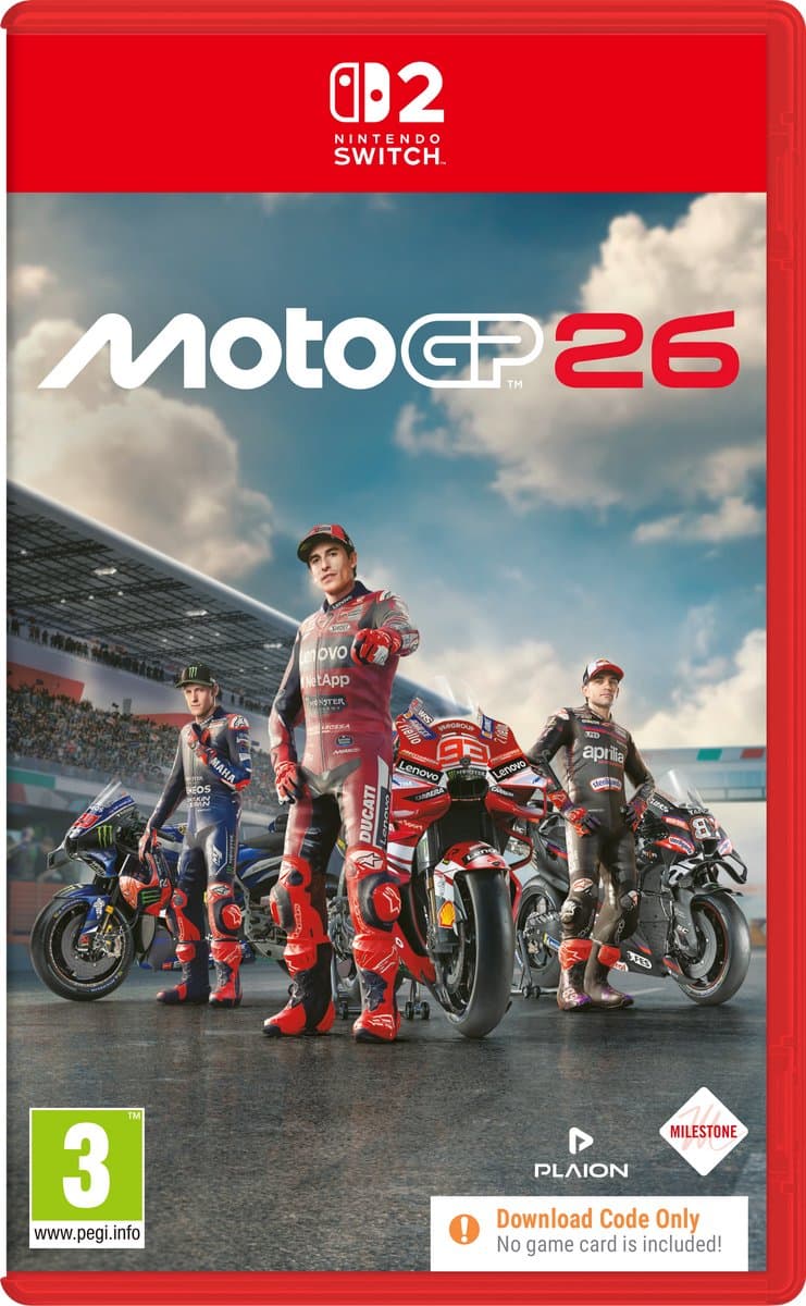 MotoGP 26 - Nintendo Switch 2 (Code in Box) — afbeelding 1